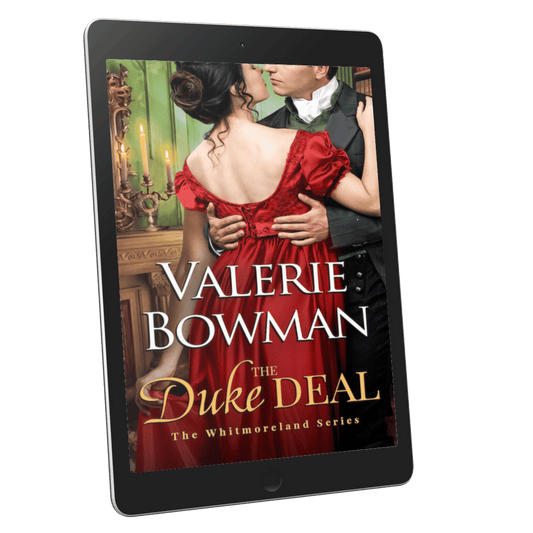 The Duke Deal a Regency historical romance novel by author Valerie Bowman in ebook format